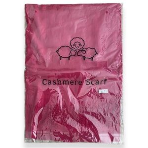 NEW in Package! Raspberry Cashmere Blend Scarf/Wrap!27.5”x69”